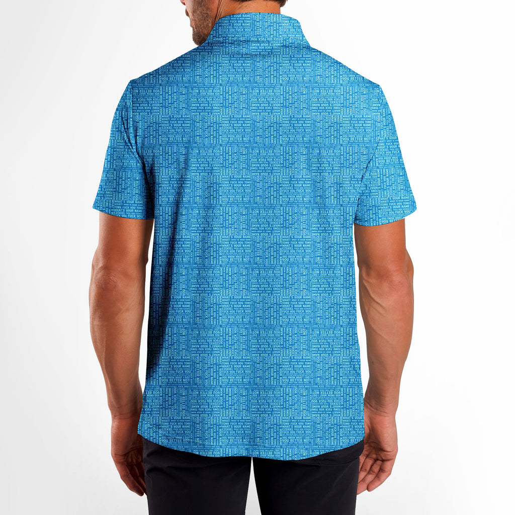 Tony and Ezekiel-Polo Shirt For Men-Gerbera Prints