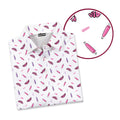 Just Vibin-Polo Shirt For Men-Gerbera Prints