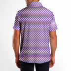 Slutty Pineapple-Polo Shirt For Men-Gerbera Prints