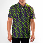 Mary Jane-Polo Shirt For Men-Gerbera Prints