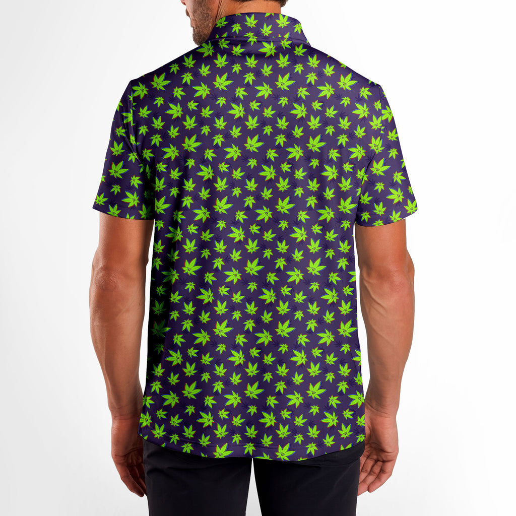 Mary Jane-Polo Shirt For Men-Gerbera Prints