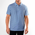 Lovers Rabbits-Polo Shirt For Men-Gerbera Prints