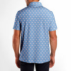 Lovers Rabbits-Polo Shirt For Men-Gerbera Prints