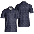 Thirsty-Polo Shirt For Men-Gerbera Prints