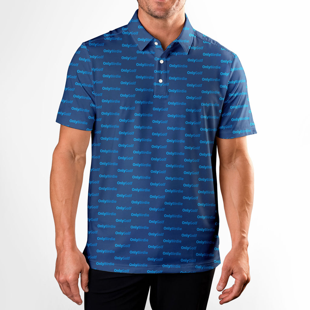 OnlyGolf-Polo Shirt For Men-Gerbera Prints