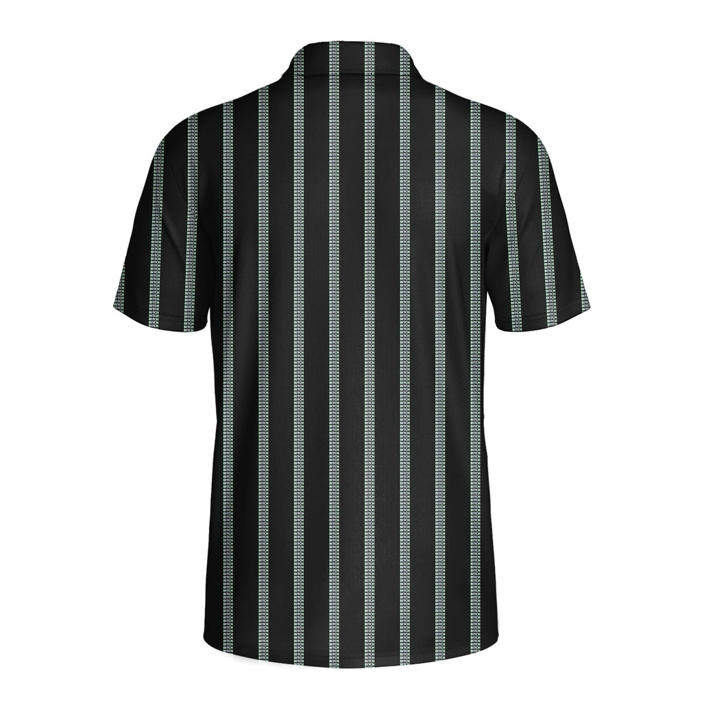 B*tch-Polo Shirt For Men-Gerbera Prints