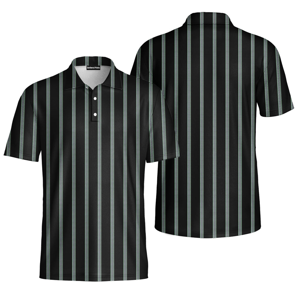 B*tch-Polo Shirt For Men-Gerbera Prints