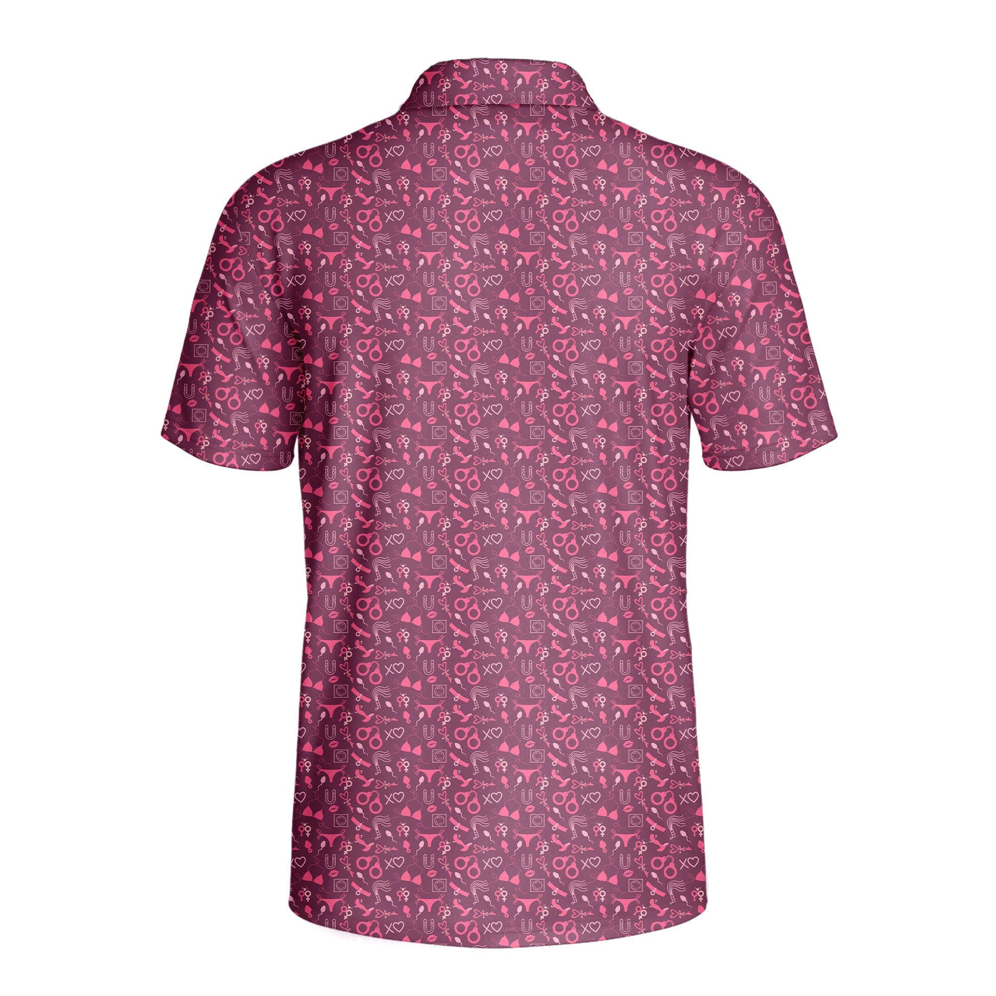 Pleasure Chest-Polo Shirt For Men-Gerbera Prints