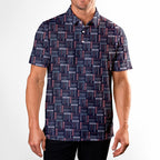 Experimental-Polo Shirt For Men-Gerbera Prints
