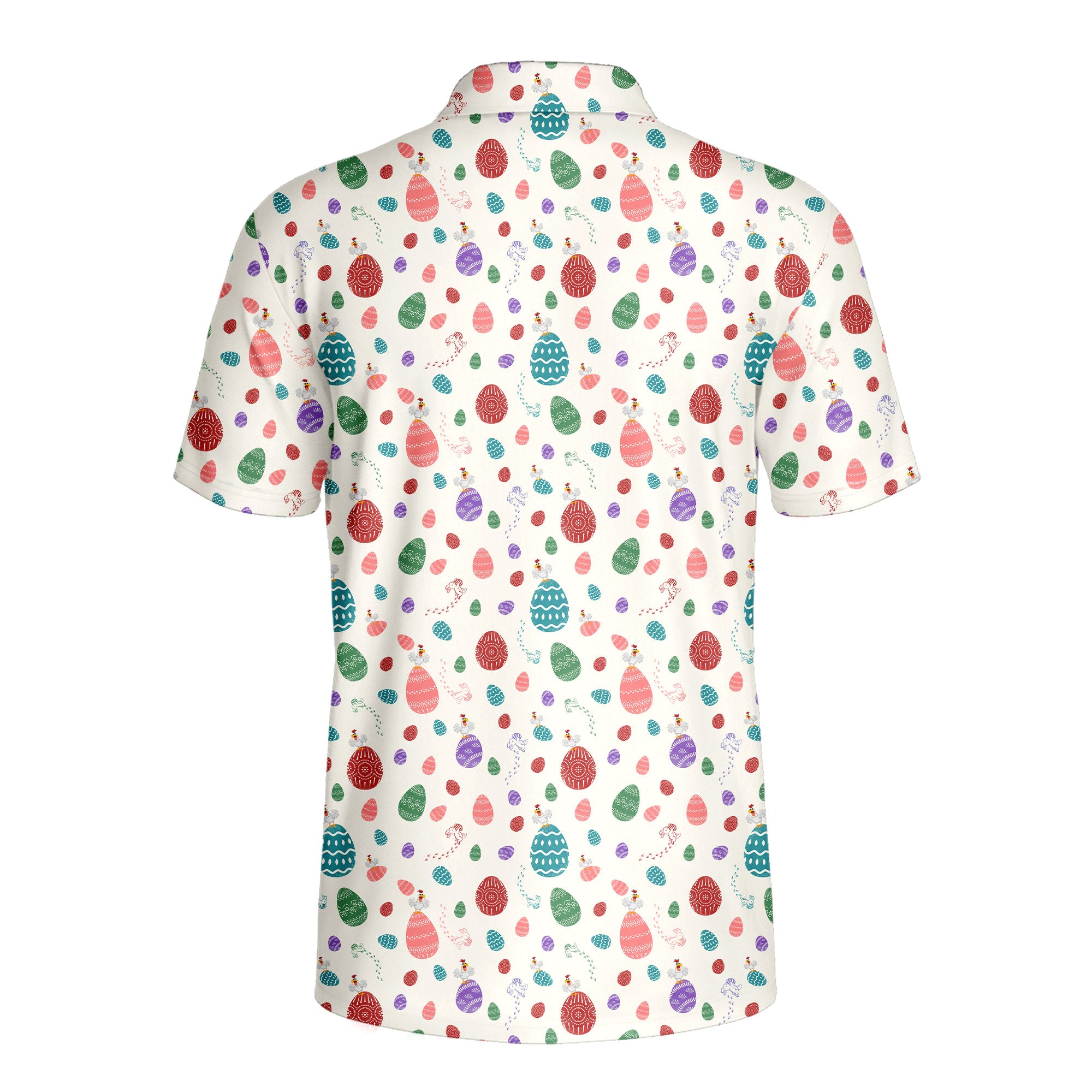Hoppin' into Spring-Polo Shirt For Men-Gerbera Prints