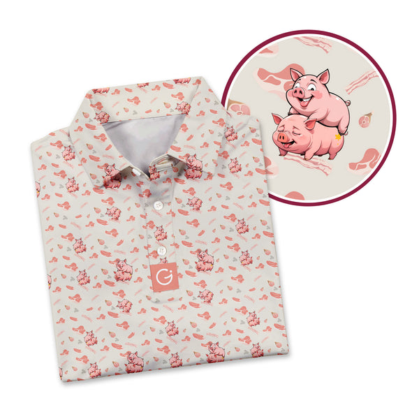 Makin Bacon Polo Shirt For Men