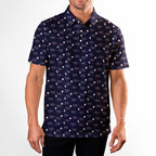 Easter-Polo Shirt For Men-Gerbera Prints