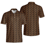 Honkin’ Pumpkins-Polo Shirt For Men-Gerbera Prints