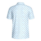 Suck It-Polo Shirt For Men-Gerbera Prints