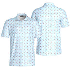 Suck It-Polo Shirt For Men-Gerbera Prints