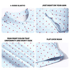 Suck It-Polo Shirt For Men-Gerbera Prints