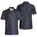 Ho Ho Hole-in-One-Polo Shirt For Men-Gerbera Prints