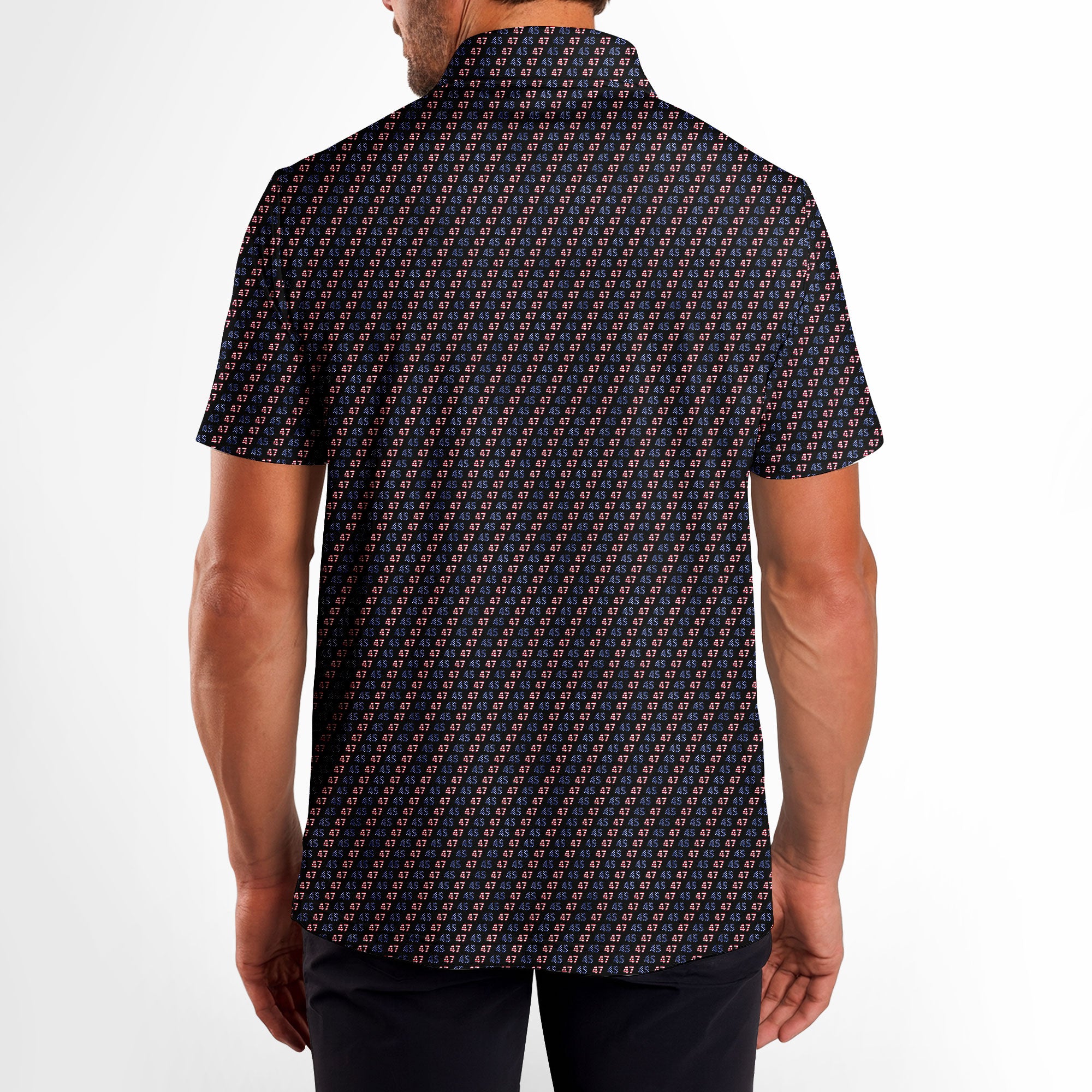 True American Special Edition-Polo Shirt For Men-Gerbera Prints