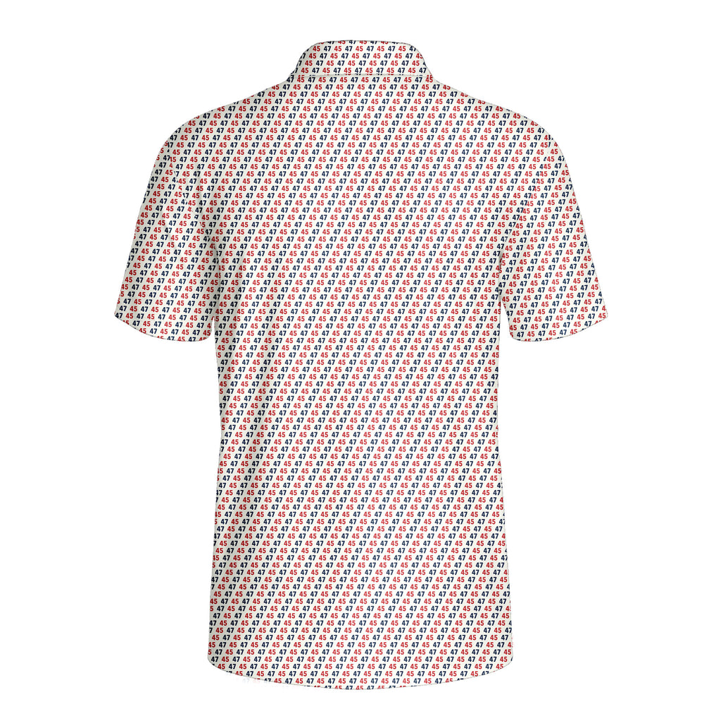 The Freeborn-Polo Shirt For Men-Gerbera Prints