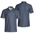 Iron Command-Polo Shirt For Men-Gerbera Prints