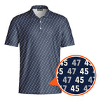 Iron Command-Polo Shirt For Men-Gerbera Prints