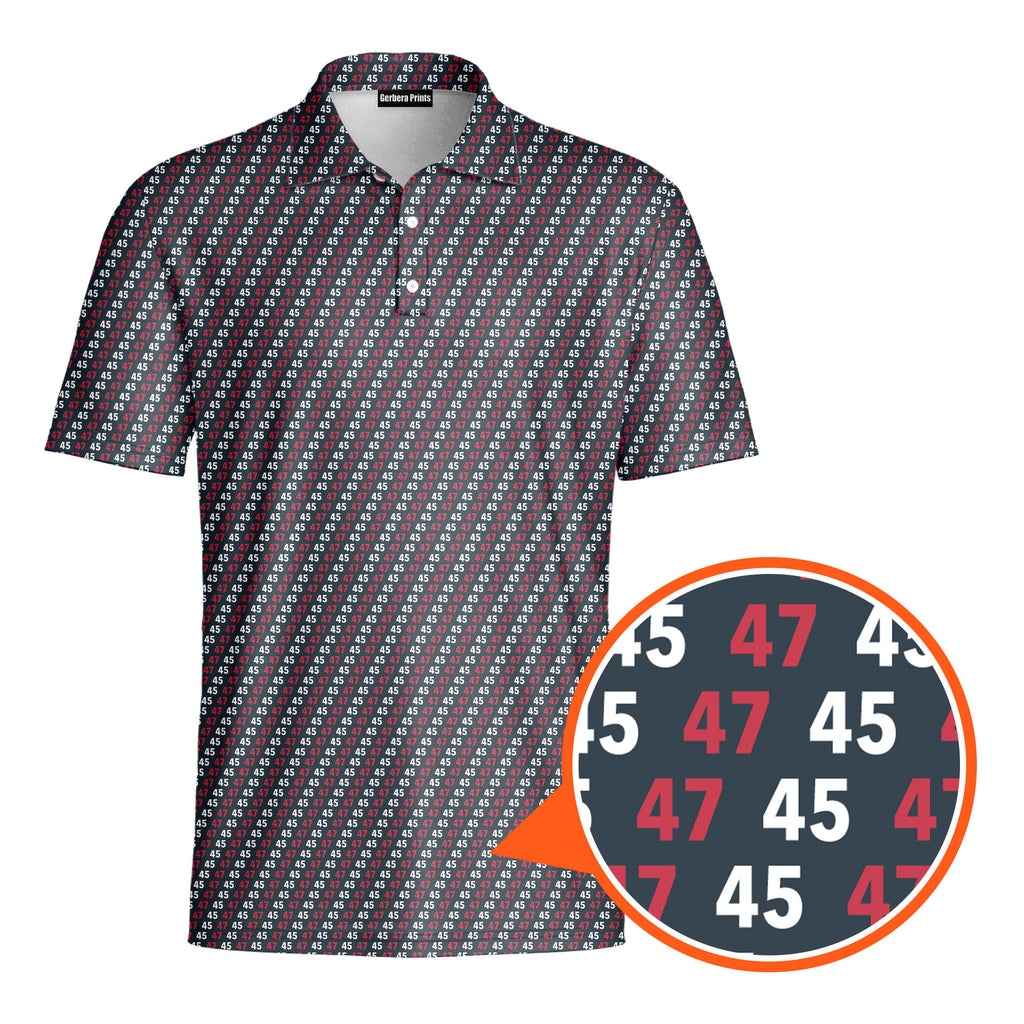 The Chief-Polo Shirt For Men-Gerbera Prints