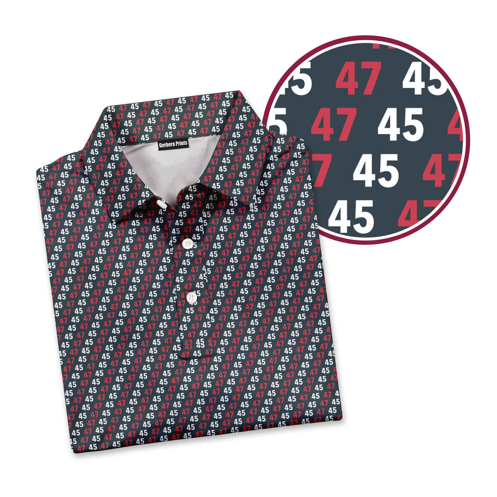 The Chief-Polo Shirt For Men-Gerbera Prints