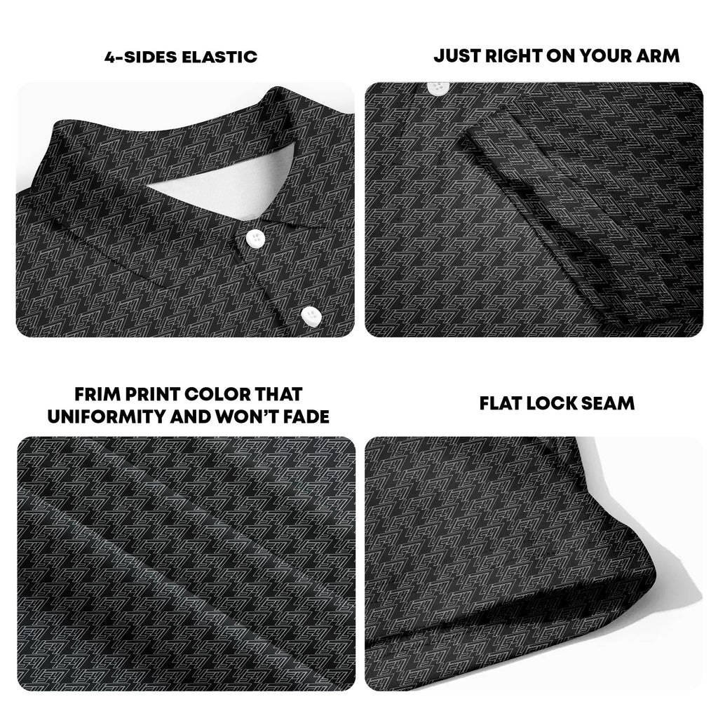 The Return Of 47-Polo Shirt For Men-Gerbera Prints