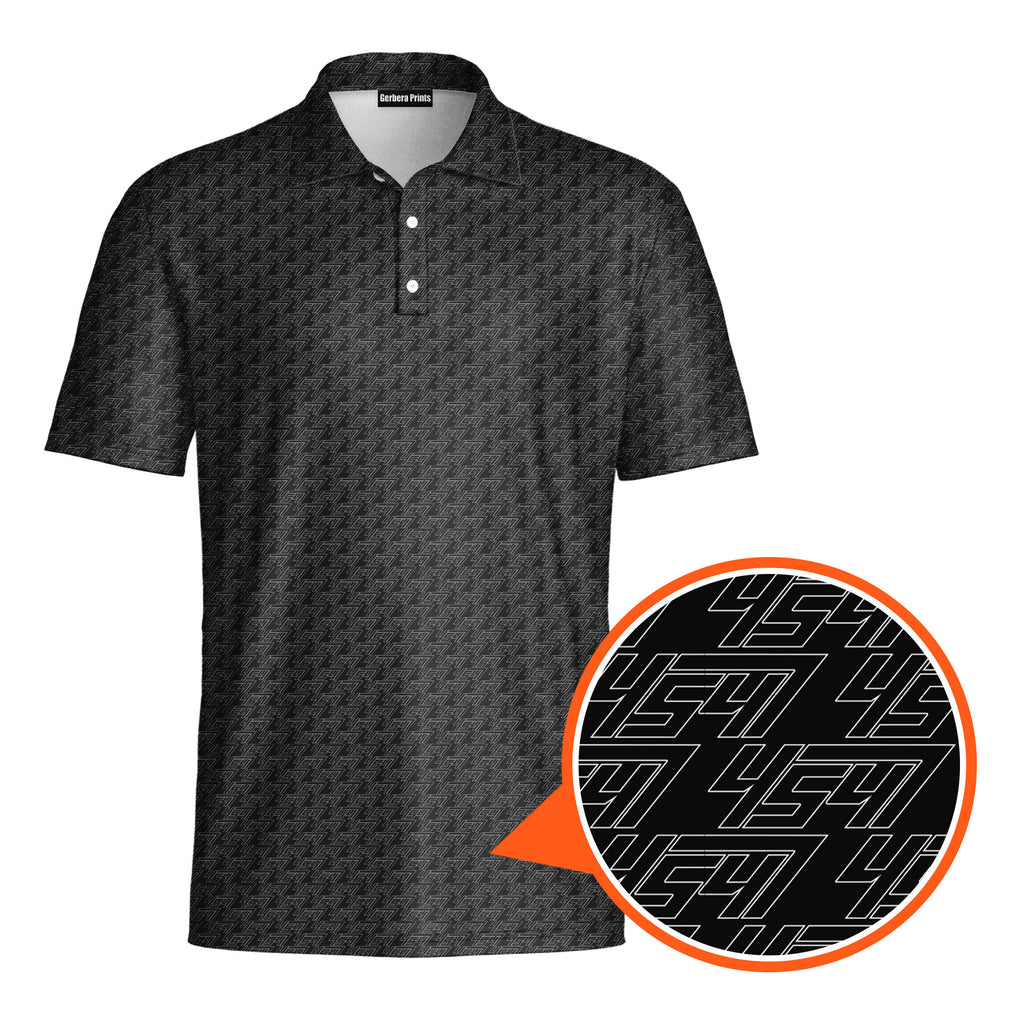 The Return Of 47-Polo Shirt For Men-Gerbera Prints