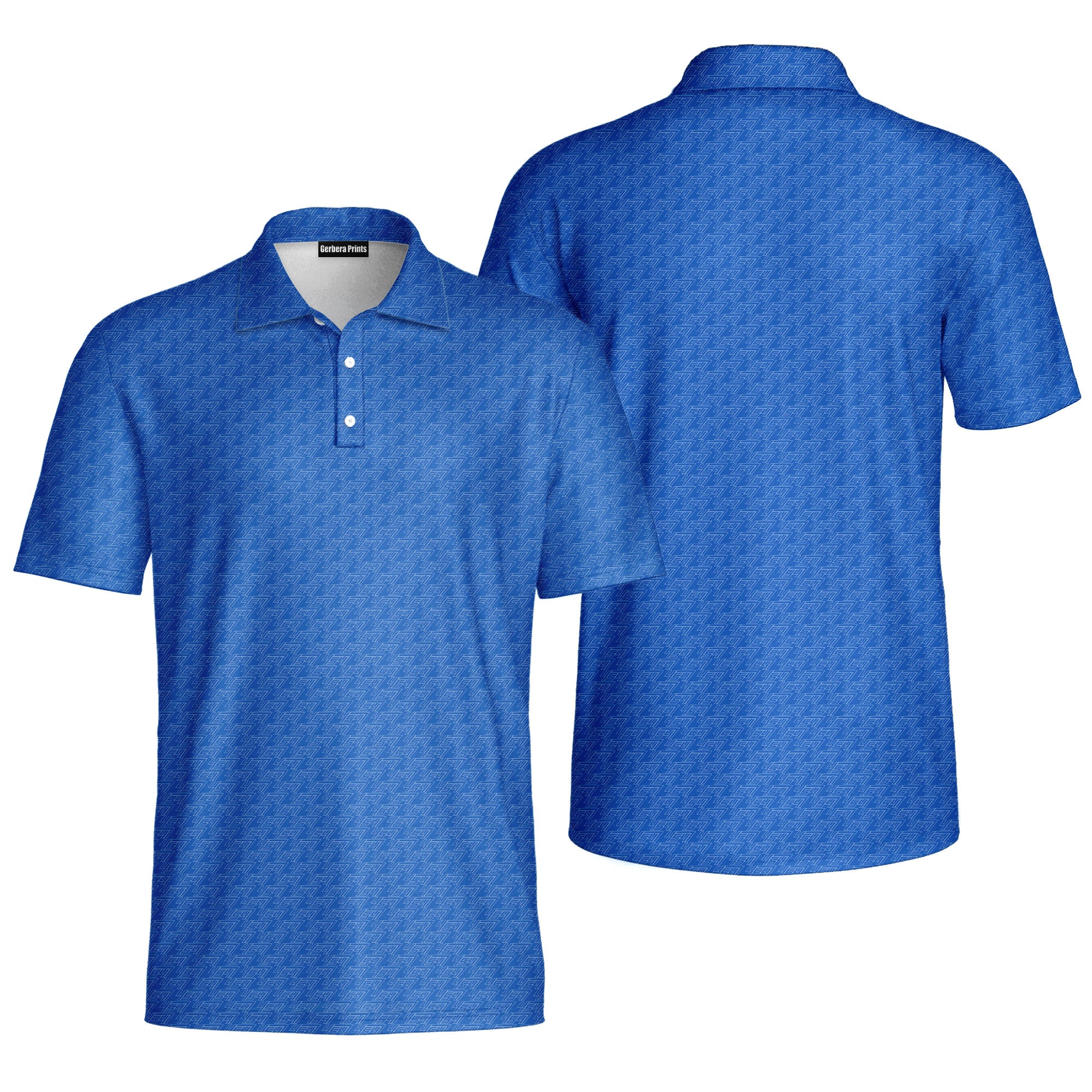 The Return Of 47-Polo Shirt For Men-Gerbera Prints