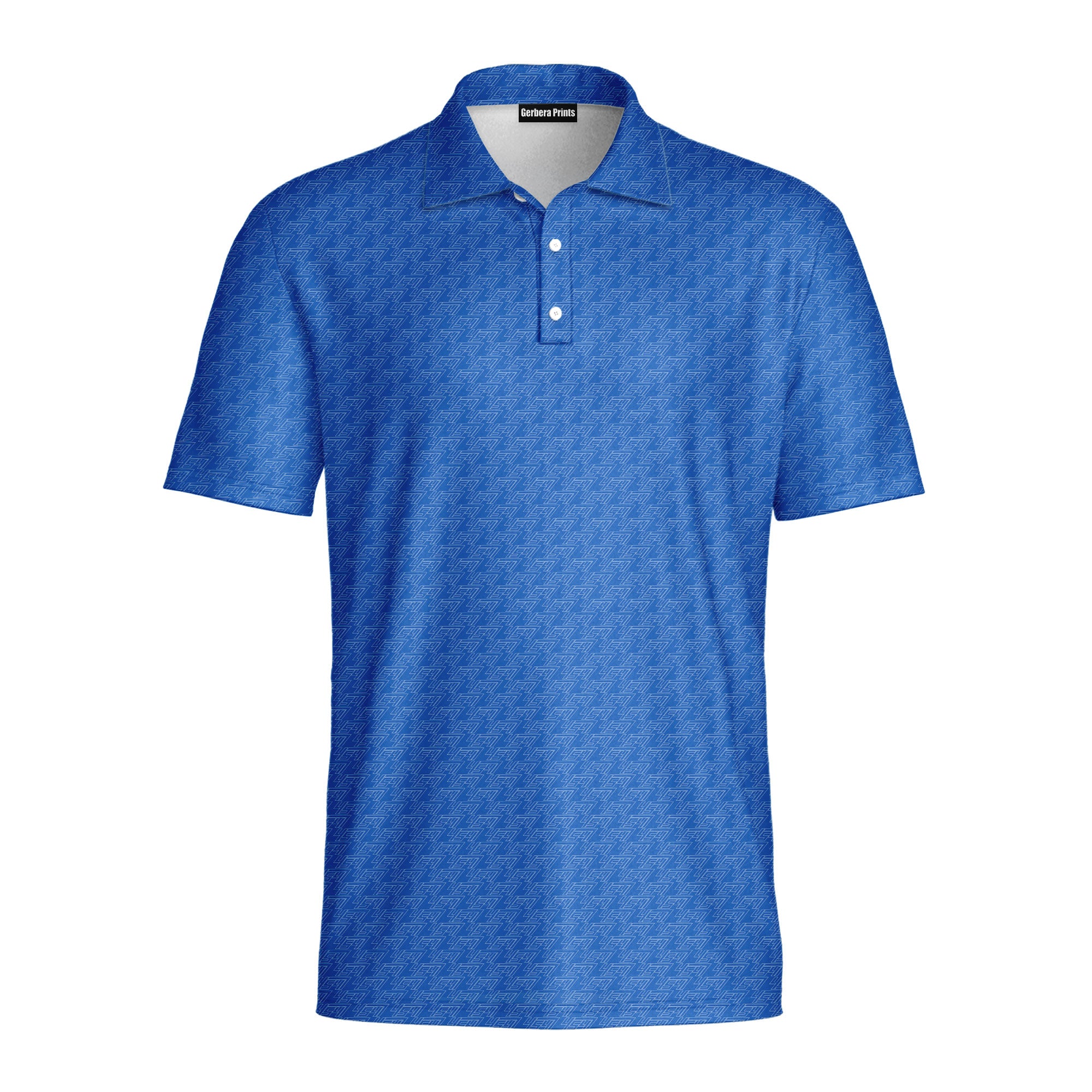 The Return Of 47-Polo Shirt For Men-Gerbera Prints