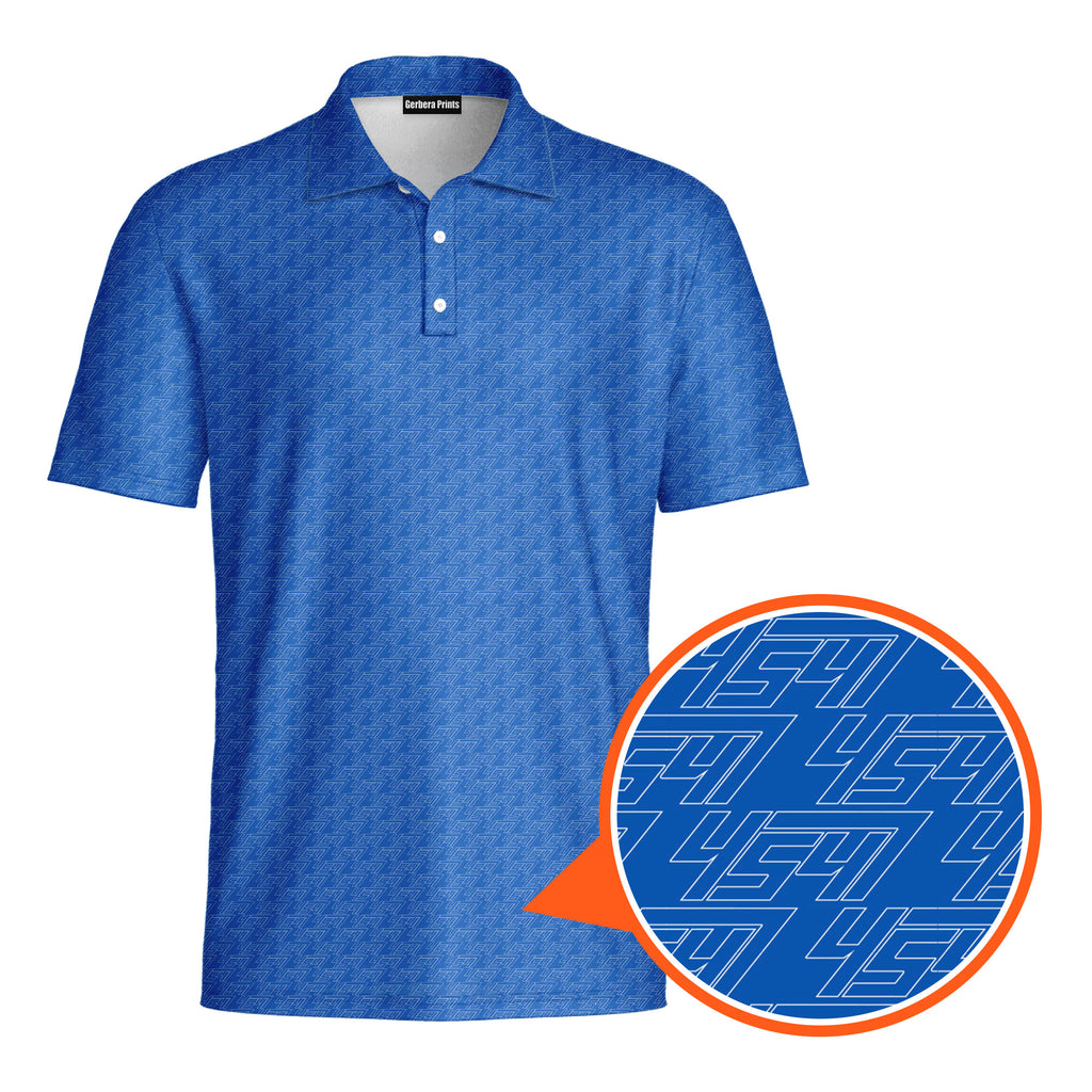 The Return Of 47-Polo Shirt For Men-Gerbera Prints