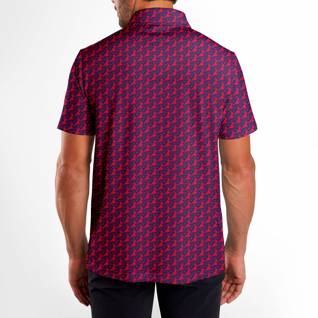 The Return Of 47-Polo Shirt For Men-Gerbera Prints