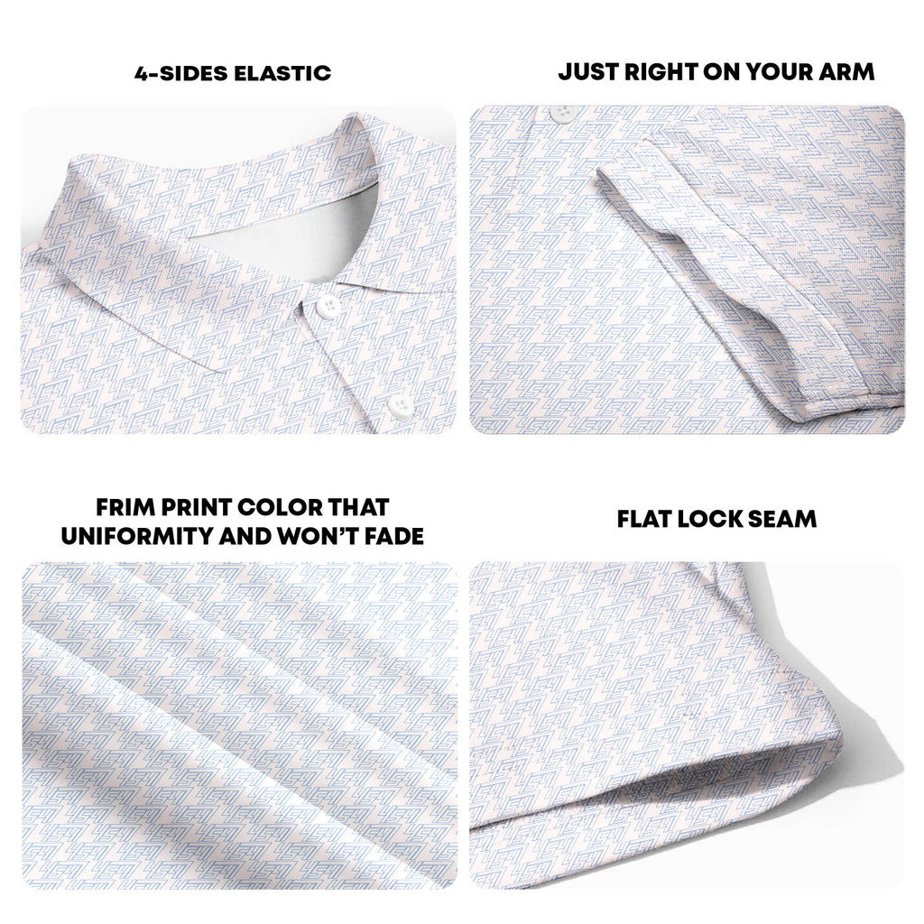 The Return Of 47-Polo Shirt For Men-Gerbera Prints