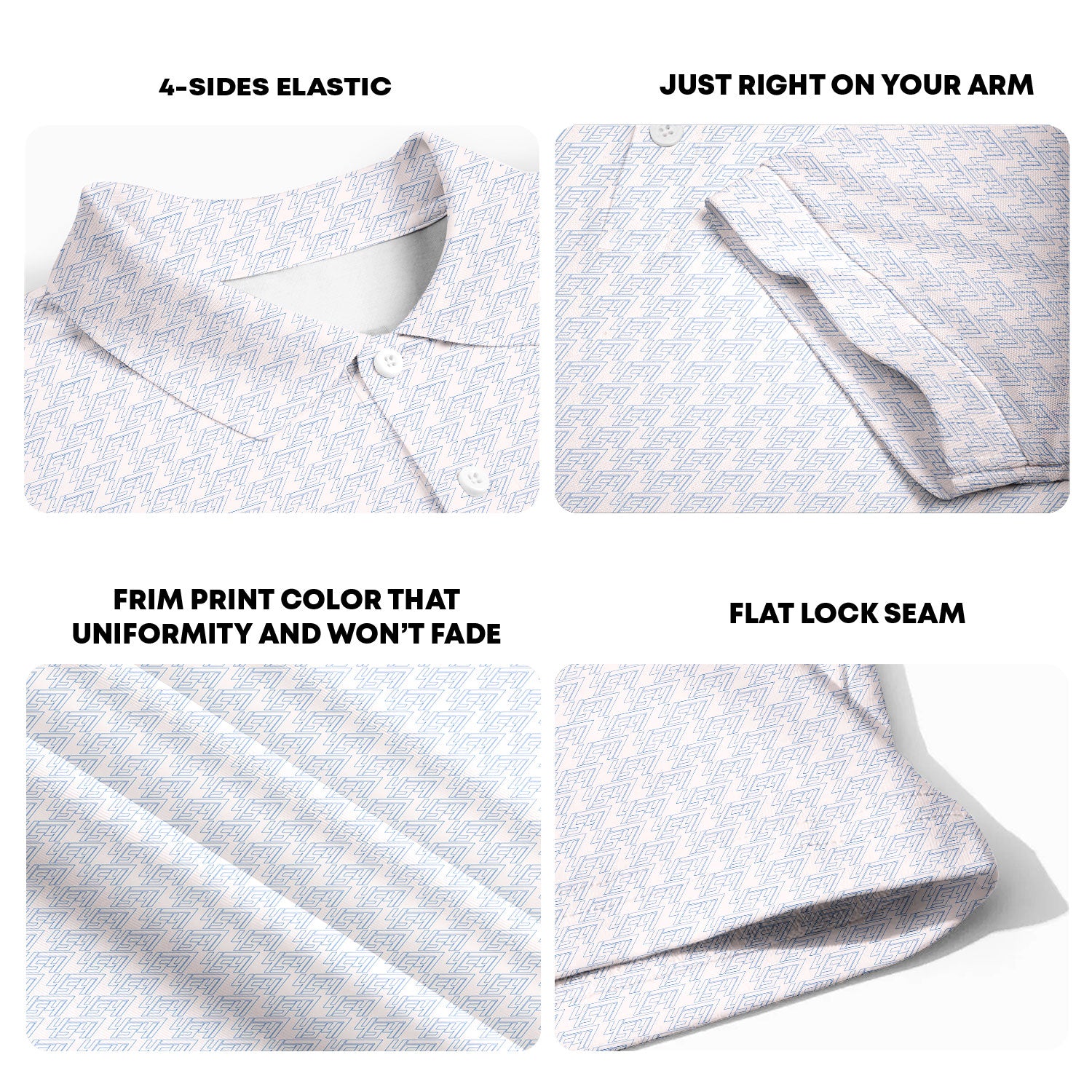 The Return Of 47-Polo Shirt For Men-Gerbera Prints