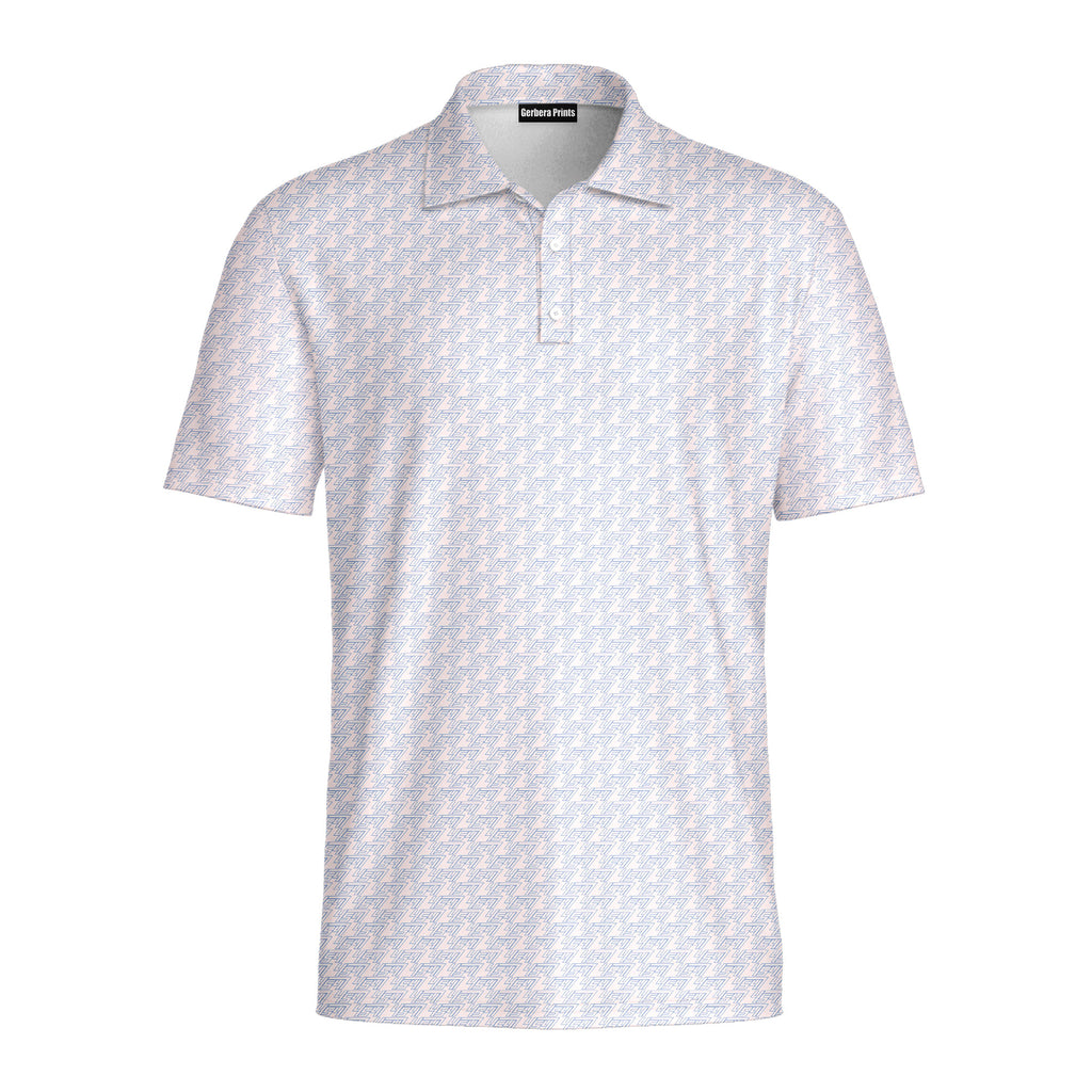 The Return Of 47-Polo Shirt For Men-Gerbera Prints