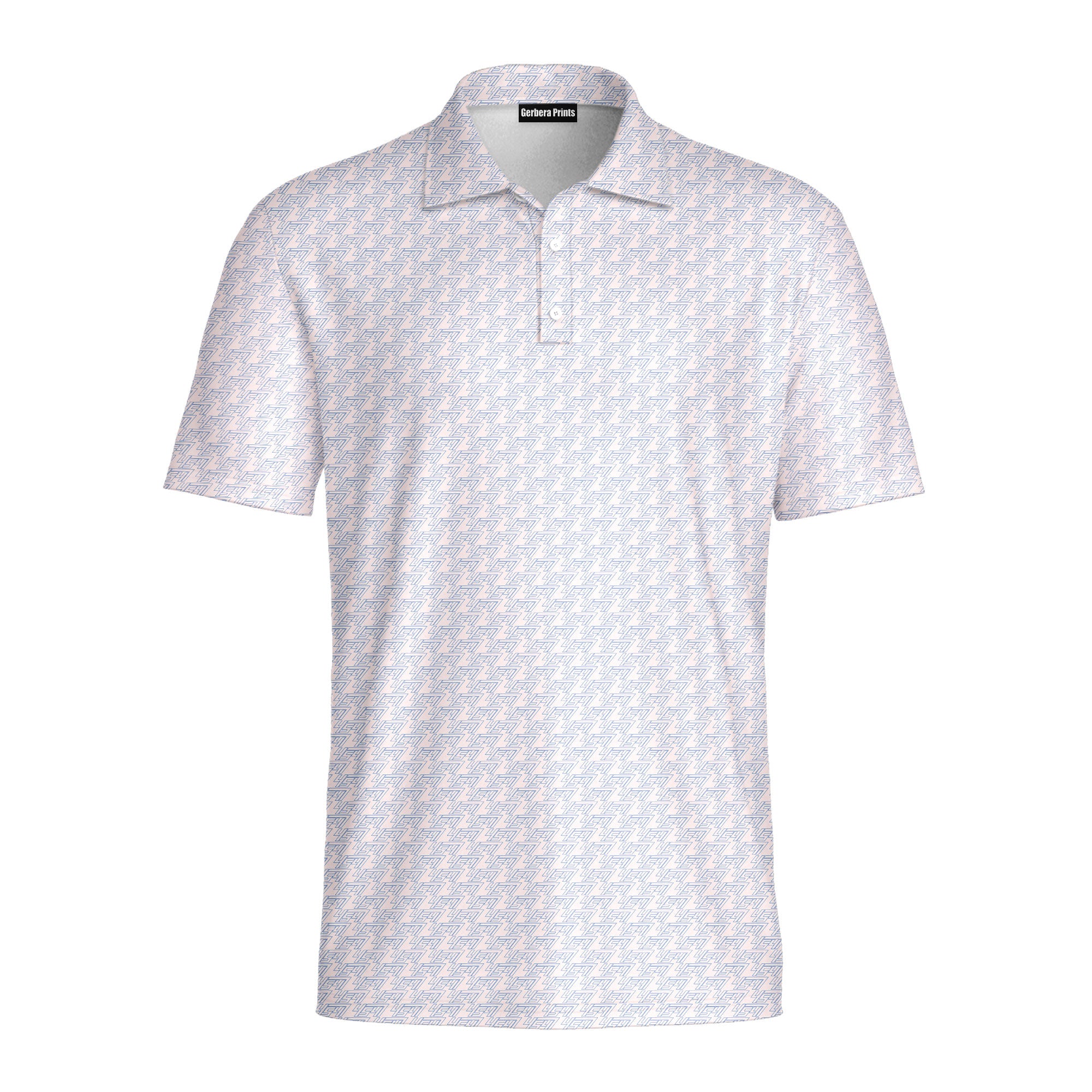 The Return Of 47-Polo Shirt For Men-Gerbera Prints