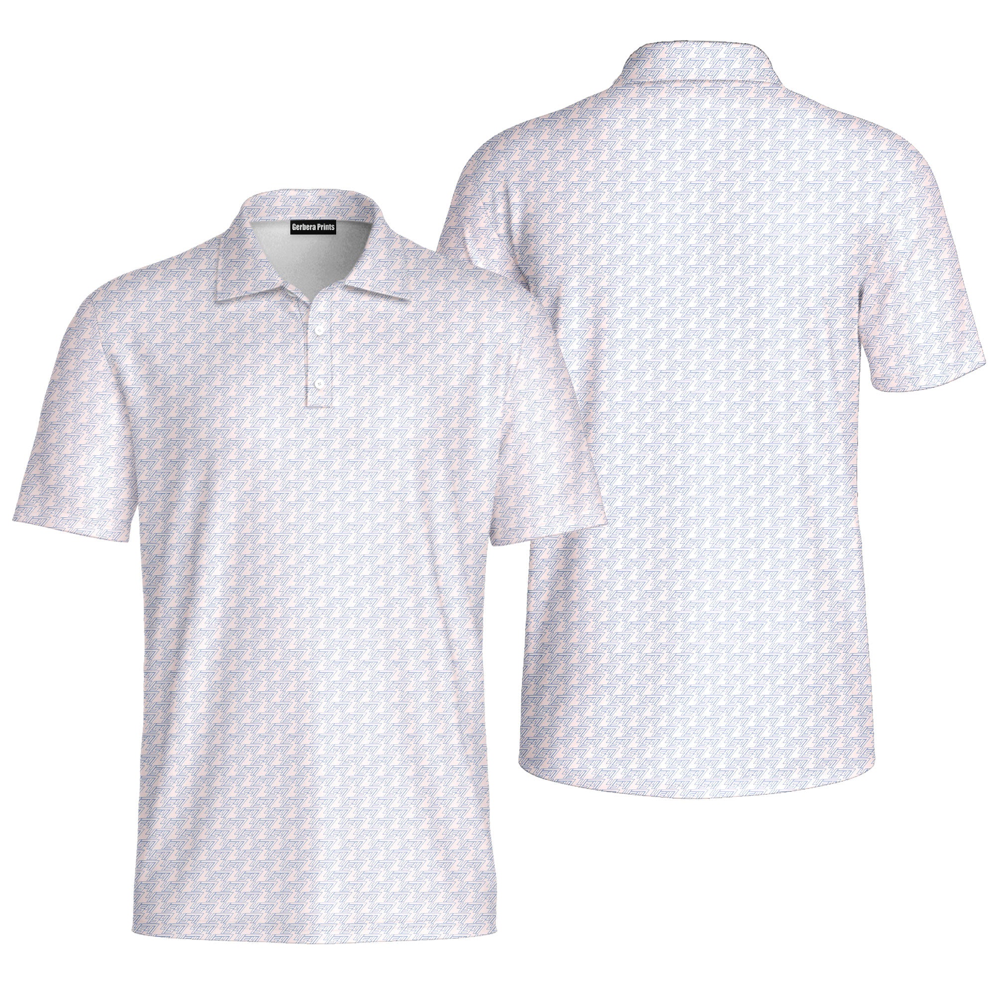 The Return Of 47-Polo Shirt For Men-Gerbera Prints