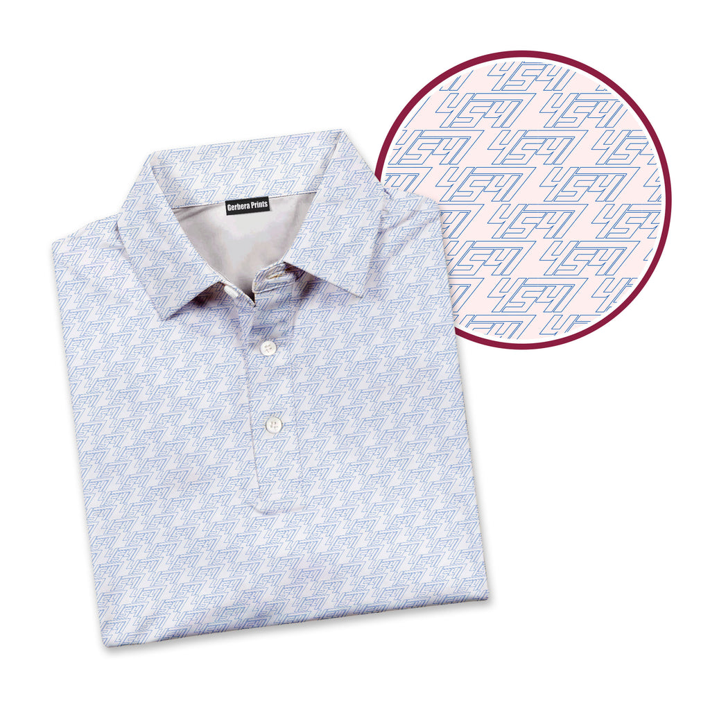 The Return Of 47-Polo Shirt For Men-Gerbera Prints