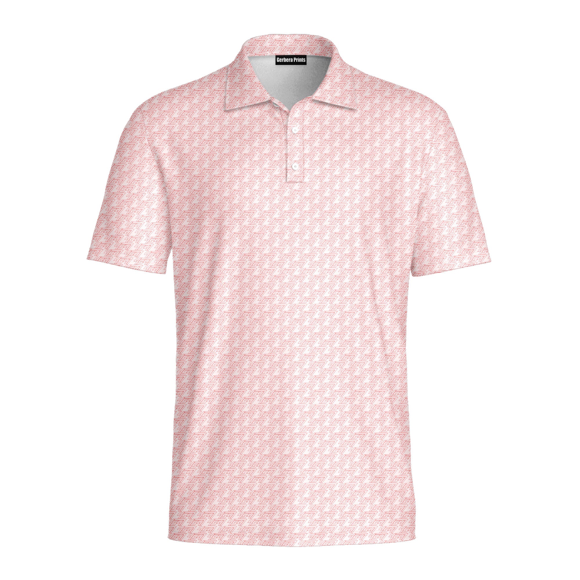 The Return Of 47-Polo Shirt For Men-Gerbera Prints