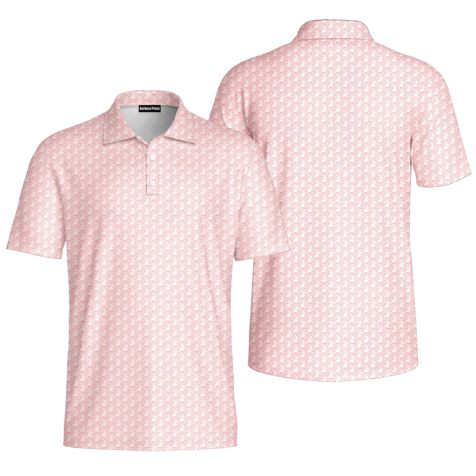 The Return Of 47-Polo Shirt For Men-Gerbera Prints