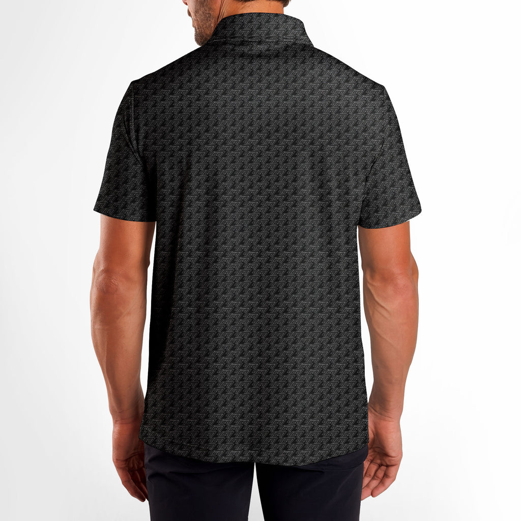 The Return Of 47-Polo Shirt For Men-Gerbera Prints