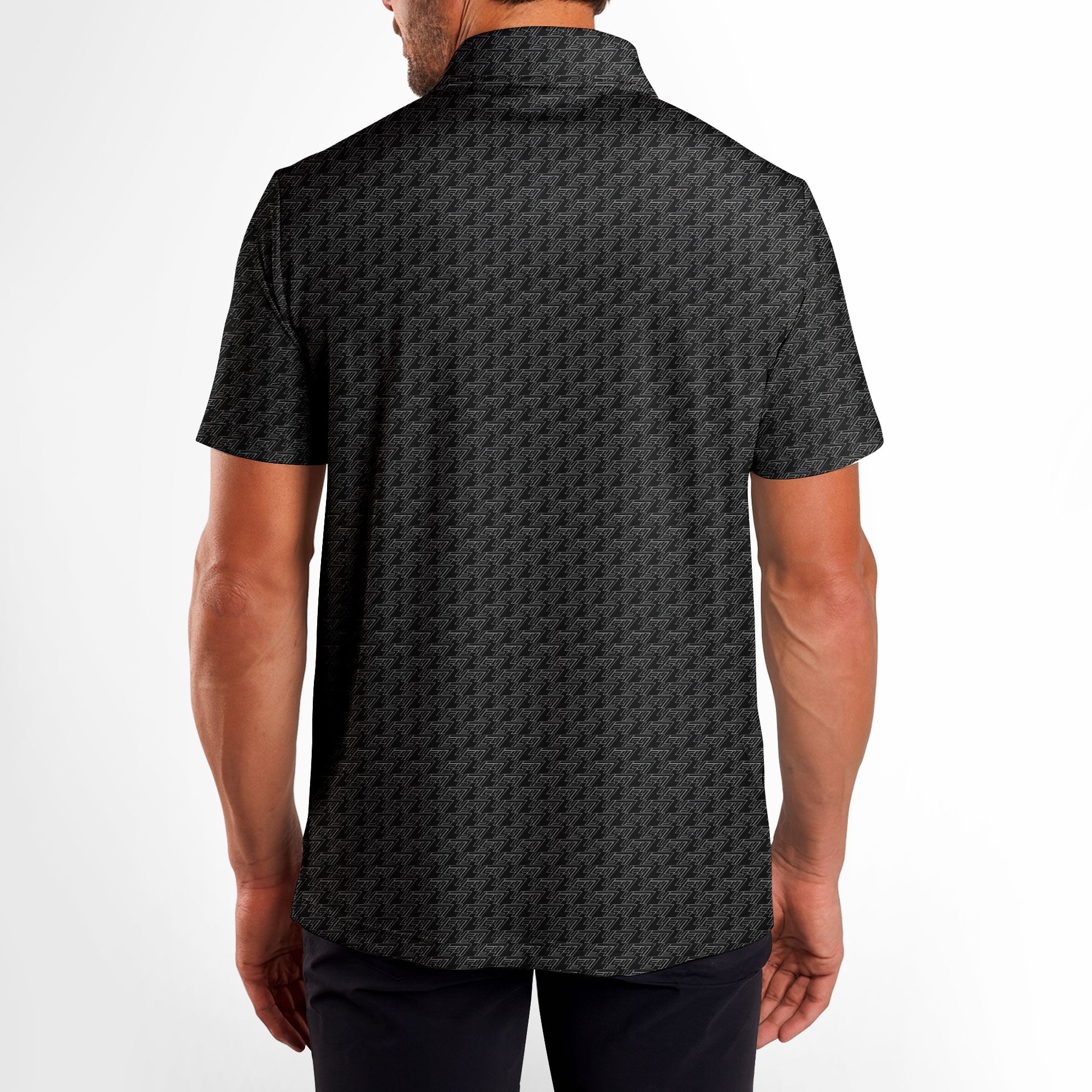 The Return Of 47-Polo Shirt For Men-Gerbera Prints