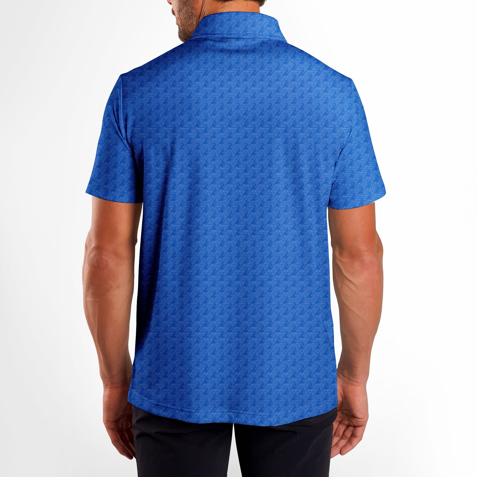 The Return Of 47-Polo Shirt For Men-Gerbera Prints
