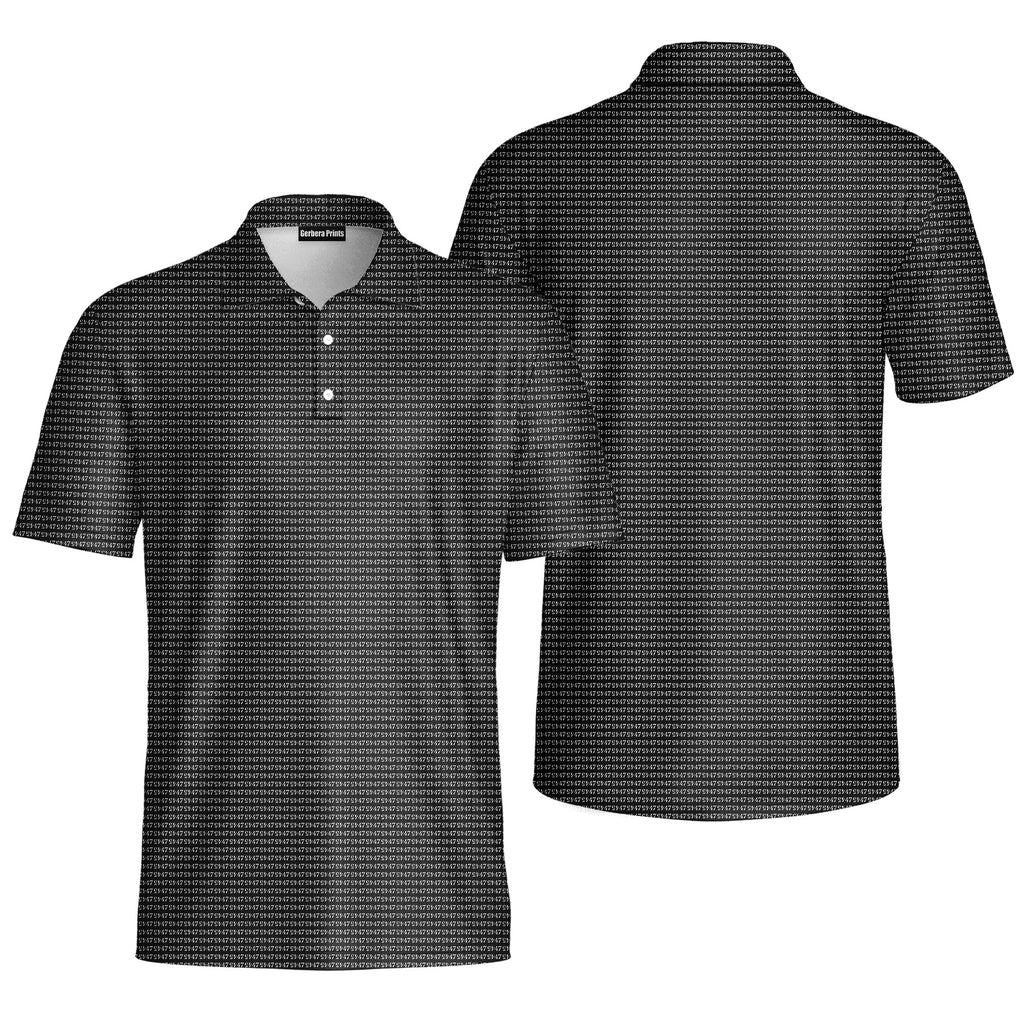 Faith In 47-Polo Shirt For Men-Gerbera Prints