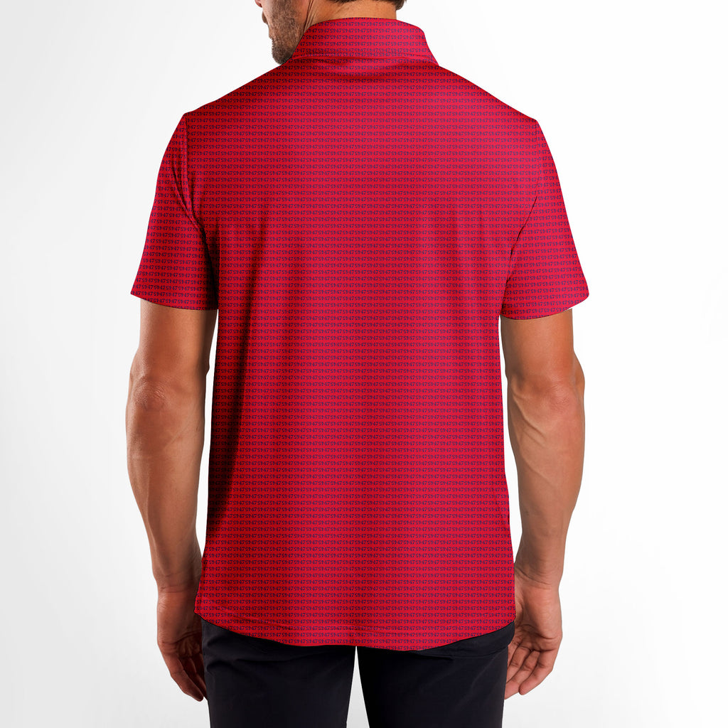 Faith In 47-Polo Shirt For Men-Gerbera Prints
