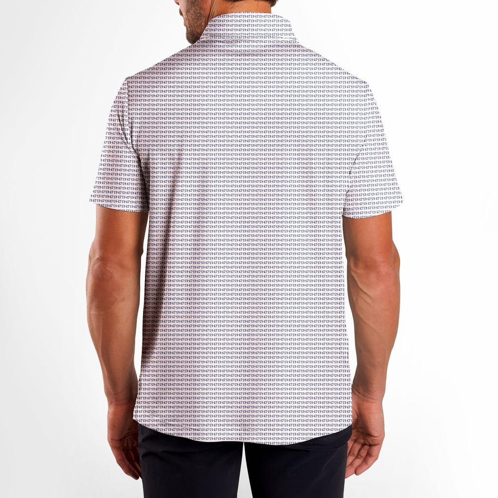 Faith In 47-Polo Shirt For Men-Gerbera Prints