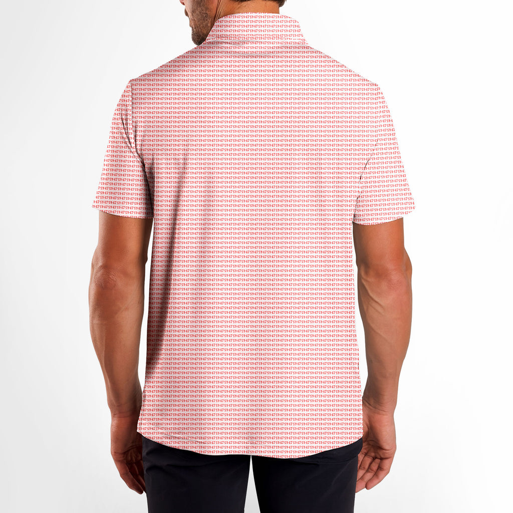 Faith In 47-Polo Shirt For Men-Gerbera Prints