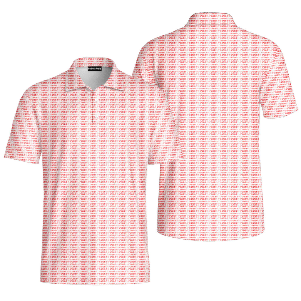 Faith In 47-Polo Shirt For Men-Gerbera Prints