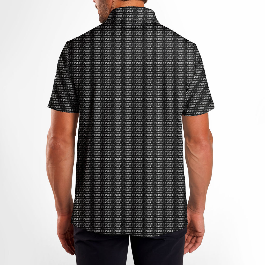Faith In 47-Polo Shirt For Men-Gerbera Prints